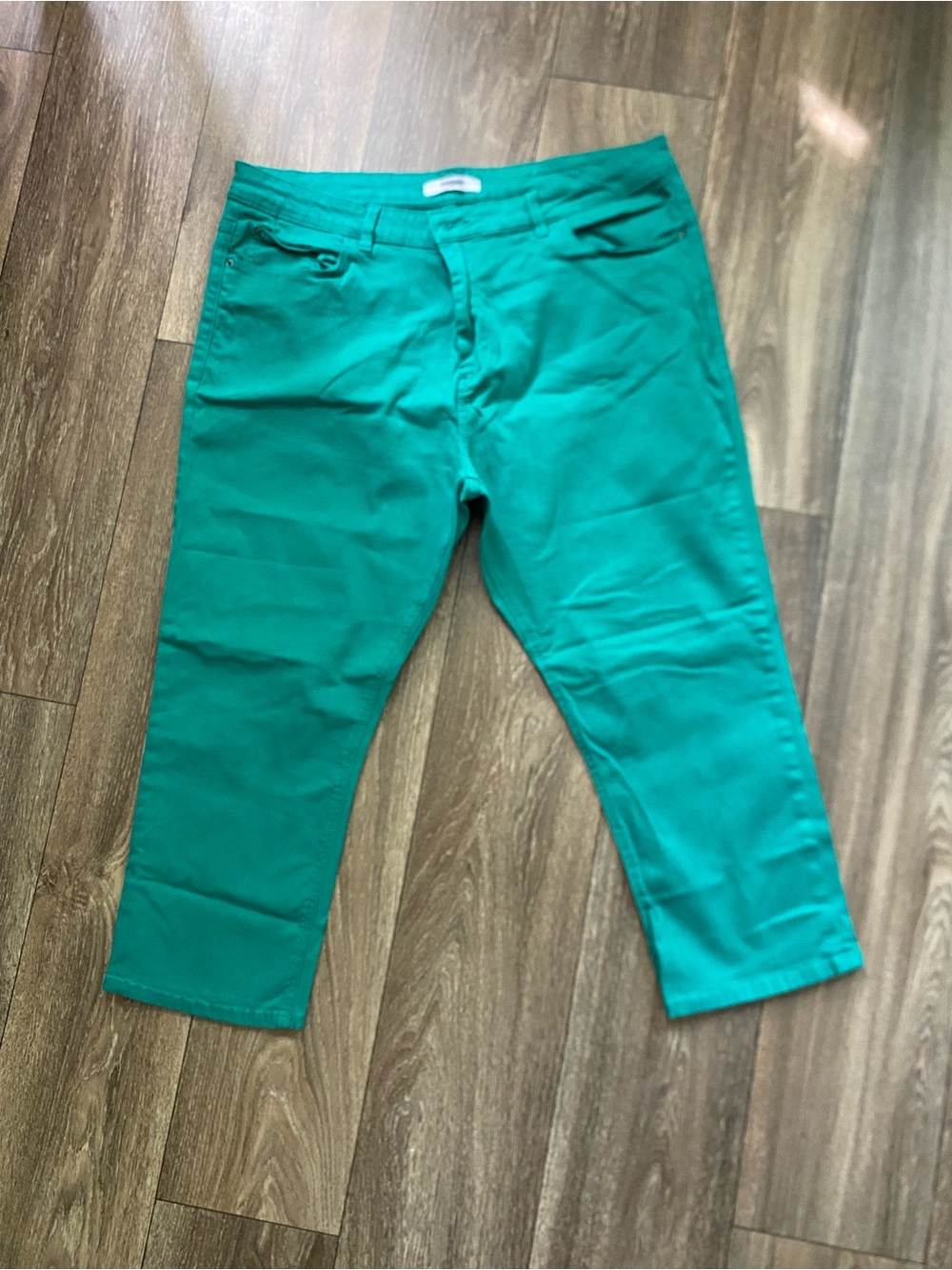 Green Women’s Kensies Stretch Capri Jeans